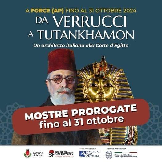 PROROGA MOSTRE "DA VERRUCCI A TUTANKHAMON" fino al 31 OTTOBRE 2024