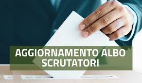 SCRUTATORI DEI SEGGI ELETTORALI  - Aggiornamento dell'Albo Unico Comunale 